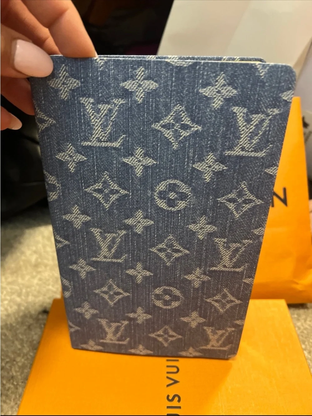 Louis Vuitton Denim Jane Notebook MM